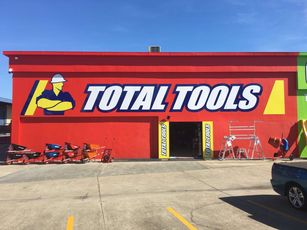 Total Tools outdoor signage