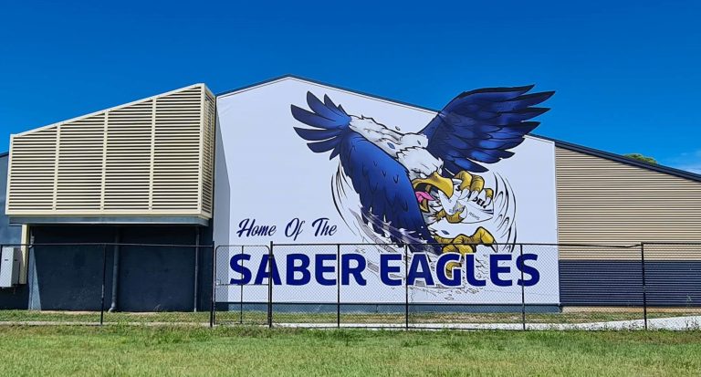 redcliffe eagles sports signage